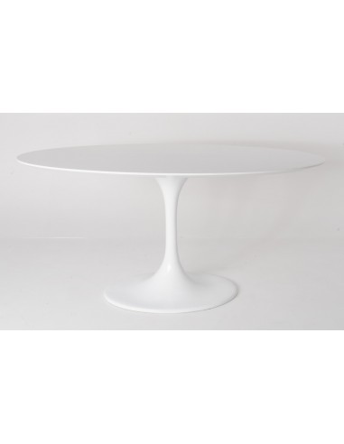 Round laminate coffee table 107 cm